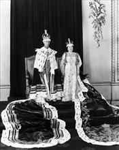 Le roi George VI et la reine Elisabéth