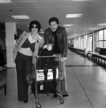 Joan Collins et Ron Kass