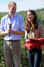Le prince William et sa femme Kate
