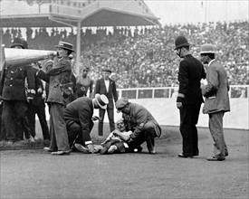 London 1908 Olympic Games 
One of the earliest Olympic dramas to be captured on film. Pietri