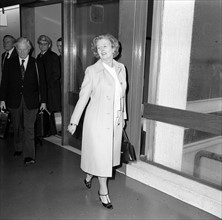 Mrs Margaret Thatcher May 1978
Leader of the opposition arriving at Heathrow Airport from Theran