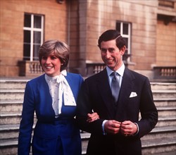 Fiançailles du Prince Charles et Lady Diana