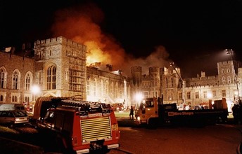 Incendie du château de Windsor en 1992