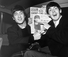 Paul McCartney en couverture du Daily Mirror
