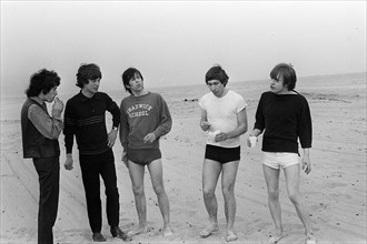 Rolling Stones. Bill Wyman, Mick Jagger, Keith Richards, Charlie Watts and Brian Jones seen here