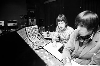 Mick Jagger et Glyn Johns
