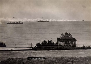 Navires britanniques le jour du Débarquement de Normandie