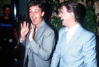 Paul McCartney et David Bowie