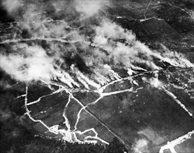 British gas attack  1918
