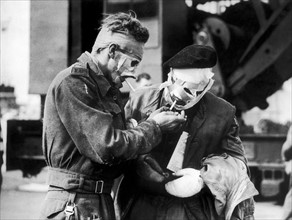 Bataille de Normandie - Soldats blessés