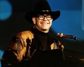 Elton John  pop singer live in Concert