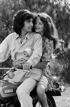 Charlotte Rampling et Jean-Michel Jarre, 1977