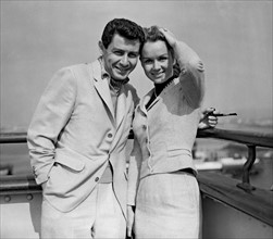 Debbie Reynolds and Eddie Fisher