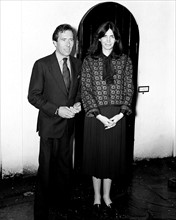 Lord Snowdon weds Lucy Lindsay Hogg in Kensington 1978