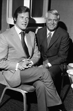 Roger Moore et Cary Grant