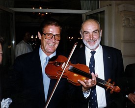 Sean Connery et Roger Moore