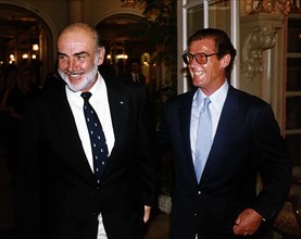 Sean Connery et Roger Moore