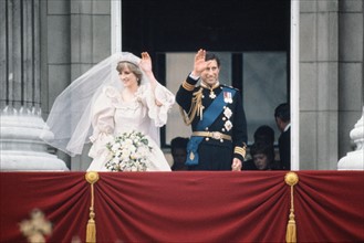 Mariage de la Princesse Diana et du Prince Charles, 1981