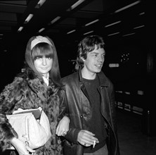 Mick Jagger et Chrissie Shrimpton