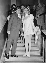 Tate and Polanski wedding 1968