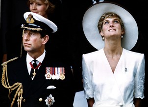 Le Prince Charles et la Princesse Diana, 1991
