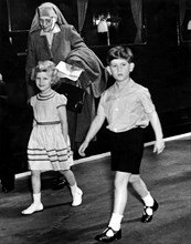 Le Prince Charles et la Princesse Anne, 1955