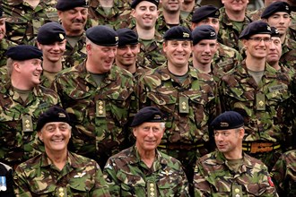 North East Royal Visit 8 October 2011 - HRH Prince Charles visits the Queen's Own Yeomanry at