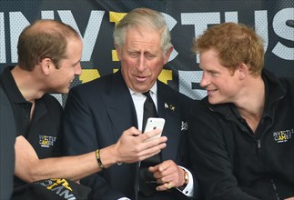 Prince William, Duke of Cambridge, Prince Harry and Prince Charles