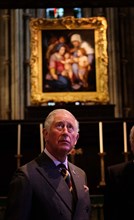 Prince Charles visits Hexham Abby