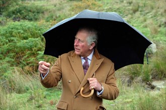 Prince Charles visits Hepple Gin Distillery