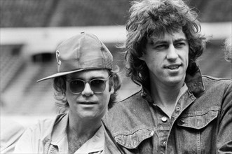 Elton John et Bob Geldof
