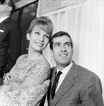 Roger Vadim et Annette Stroyberg, 1958