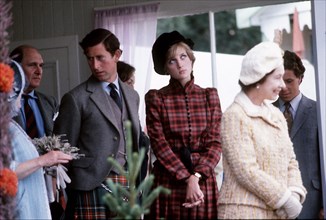 Royal Family at the annual Braemar gathering for the Highland Games.