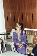 Princess Diana in Lahore, Pakistan. 23th May 1997.