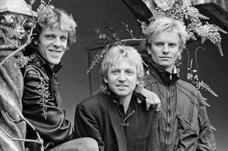 The Police -  pictured in London, during their promotional tour to launch their new single Every