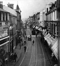 Oxford Street, Swansea. Circa 1935.