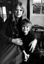 Marianne Faithfull and her son Nicholas