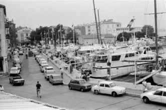 GV Saint-Tropez, France, Tuesday 17th June 1975.

Saint-Tropez is a coastal town on the French