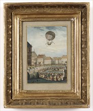 Aerostatic experiment on 1st Decembr 1783 at the Tuileries