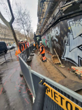 FRANCE PARIS TRAVAUX
