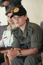 Le Lieutenant-colonel princesse Aisha de Jordanie, juin 2006