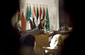 La reine Rania, novembre 2002