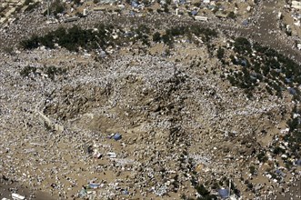 Pèlerins sur le Mont Arafat, février 2003