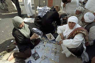 Un marché dans la Mecque, février 2003