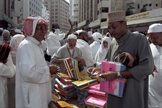 Un marché dans la Mecque, février 2003