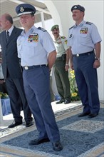Intégration des officiers en présence du roi Abdallah II de Jordanie, juillet 2004