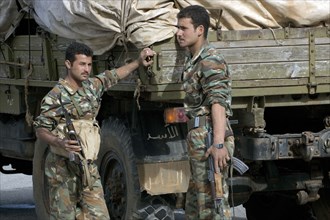 L'armée syrienne au Liban, mars 2005