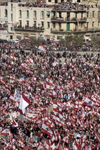 The largest Anti-Syrian demonstration in Beirut