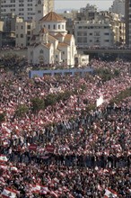 The largest Anti-Syrian demonstration in Beirut