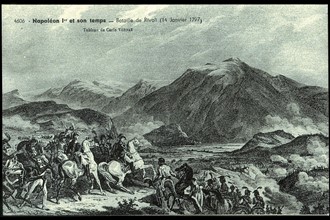 Napoléon Bonaparte.
Bataille de Rivoli.